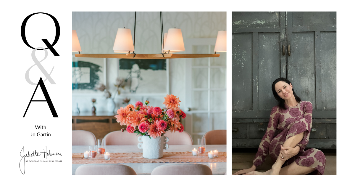 Q&A with Jo Gartin | House Stylist & The Event Planning Mastermind Behind Love, Luck and Angels